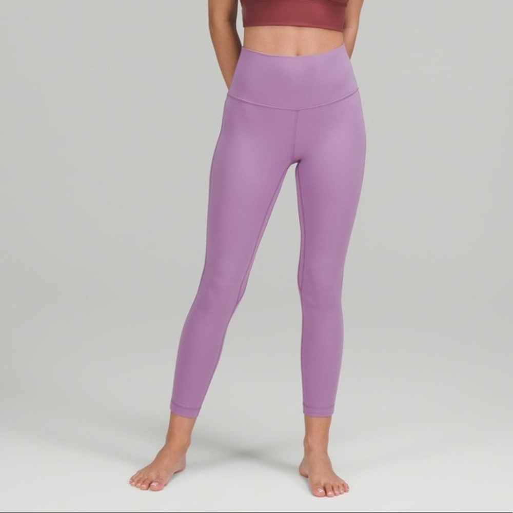 Lululemon Align Pant HR 25" - Size 4 Wisteria Purple Nulu Yoga Tights